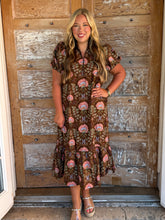 Wildflower Whimsy Midi Dress