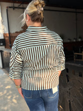Mint to Be Stripe Top