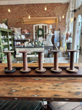 Antique Textile Mill Spindle Rack 36in.