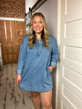 Jane Denim Shirt Dress