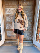 Jazara Leopard Knit Sweater