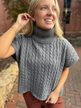 Gina Knit Short Sleeve Turtleneck sweater