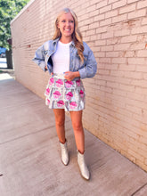 Glam Cowgirl Disco Ball Sequin Mini Skirt