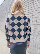 Aiden Harlequin Knit Sweater