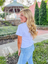 Meadow Crew Neck Cropped Tee