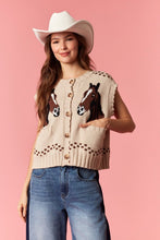 Horsing Around Knit Vest