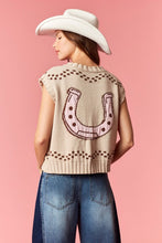 Horsing Around Knit Vest