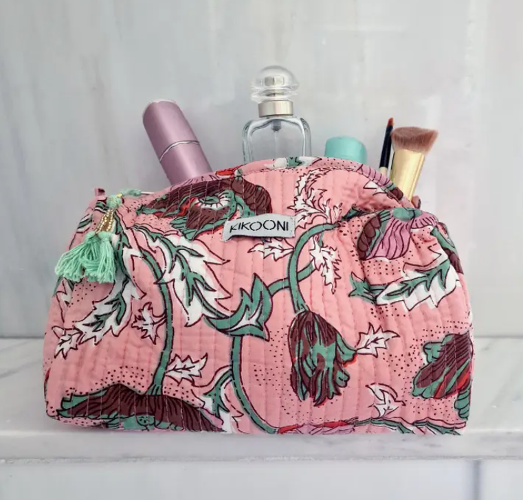 Handmade Cosmetic Bag “Cornfield Rosé”