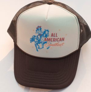 American Sweetheart Western Trucker Hat