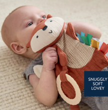 Fox Bitzy Crinkle™ Sensory Toy with Teether