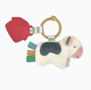 Itsy Pal Cow Plush Teether