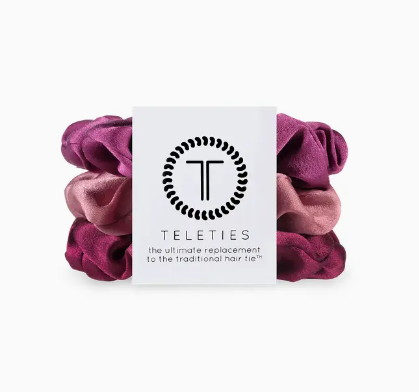 Teleties Silk Hair Scrunchie Small