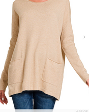 Nellie Viscose Front Pocket Sweater