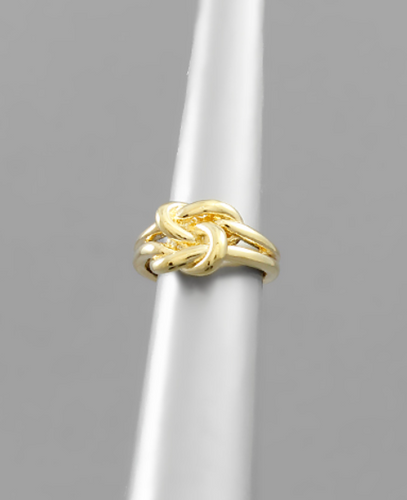Knot Open Row Ring