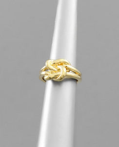Knot Open Row Ring