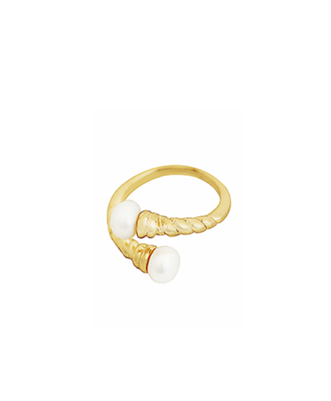 End Pearl Open Ring
