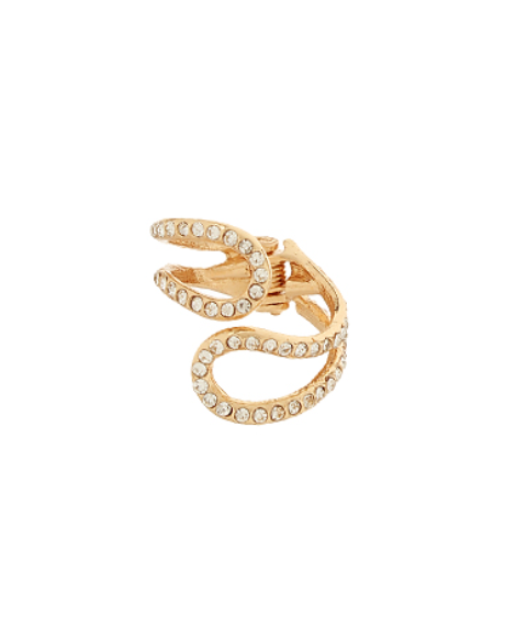 Pave Crystal Organic Ring