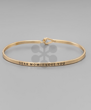 Inspirational Words Gift Bracelets