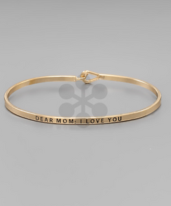 Inspirational Words Gift Bracelets