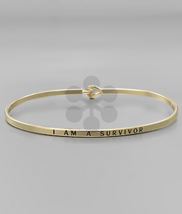 Inspirational Words Gift Bracelets