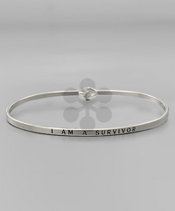 Inspirational Words Gift Bracelets