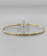 Inspirational Words Gift Bracelets