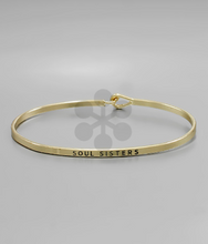 Inspirational Words Gift Bracelets