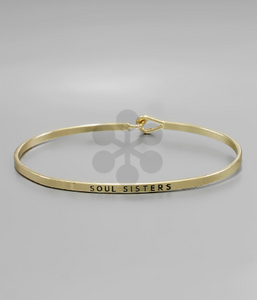 Inspirational Words Gift Bracelets