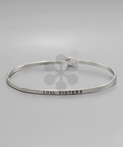 Inspirational Words Gift Bracelets