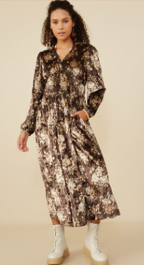 Earth Song Velvet Dress