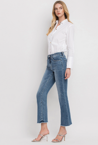 Iva High Rise Kick Flare Jeans