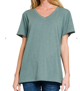 Karla V-Neck Tee