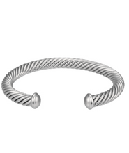 Simple Cable Cuff Bracelet