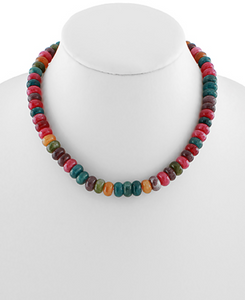 Beads Color Semi Stone Necklace