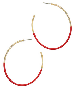 Half Color Coated Hoops