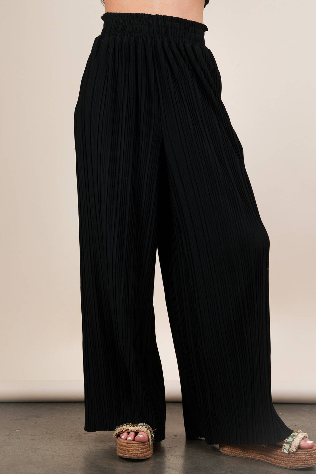 Tori Wide Leg Pleated Pants