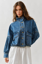 Hadley Balloon Sleeve Denim Jacket