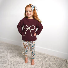 Maren Floral CLIP BOW Kids Hair Accessory