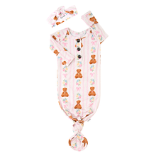 Gillian GOWN Bamboo Bear Baby Newborn