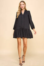 Susie Scalloped Detail Dress