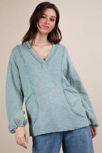 Leah Cotton Gauze Oversized Top
