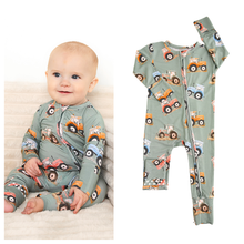 Tractor Bamboo Jammies