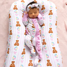 Gillian RUFFLE ZIP Bamboo Baby Sleeper