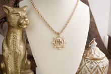 Sunlit Devotion – Cross Pendant Necklace