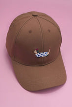 ANIMAL DOG BIRD EMBROIDERY CLASSIC CAP