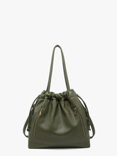 Finley Distressed Drawstring Tote Bag