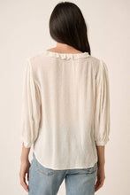 Magnolia Mist Swiss Dot Blouse
