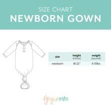 Gillian GOWN Bamboo Bear Baby Newborn