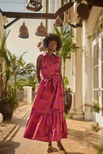 In the Jungle Cileah Collared Maxi Dress