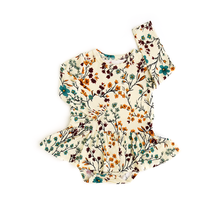 Maren Floral TUTU Bamboo Baby Dress